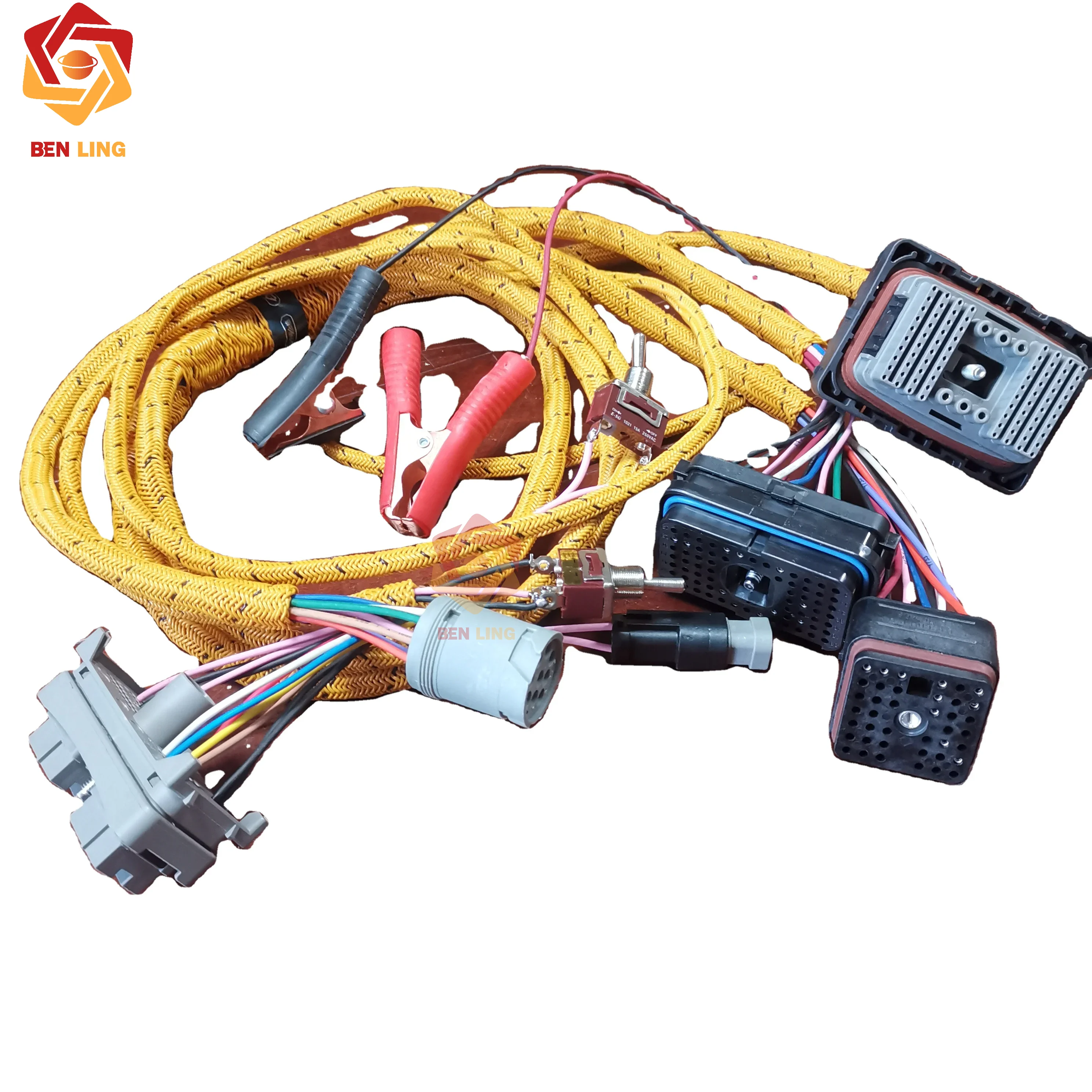 Benling C4.2 C4.4 C6.4 C6.6 C7.1 Engine Test Wiring Harness 312D 320D New 320 323 336 GC Series for forforcaterpillar
Benling C4.2 C4.4 C6.4 C6.6 C7.1 Engine Test Wiring Harness 312D 320D New 320 323 336 GC Series for forforcaterpillar