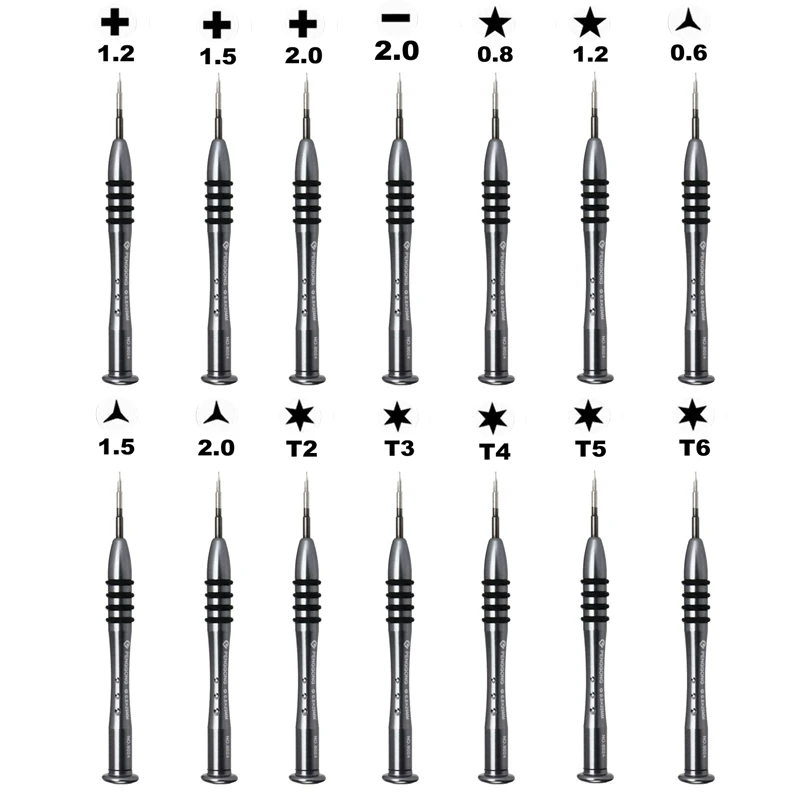 High Quality Precision S2 bits Screwdriver golden Magnetic Repair Tools T2 T5 Pentalobe 0.8 for IPhone Huawei
High Quality Precision S2 bits Screwdriver golden Magnetic Repair Tools T2 T5 Pentalobe 0.8 for IPhone Huawei