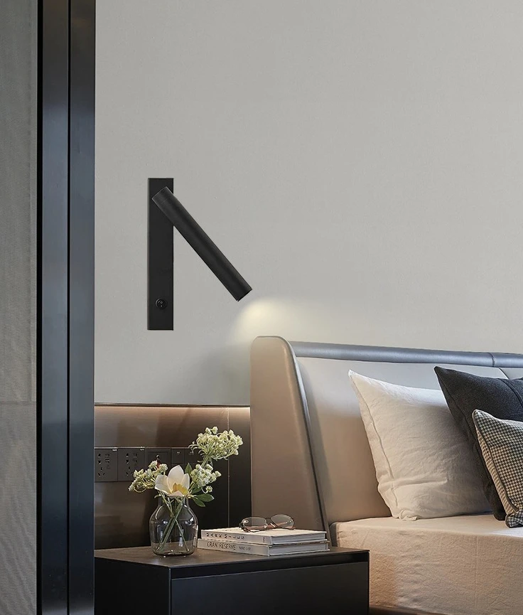 LED bedroom bedside reading light can rotate and adjust the angle Hotel bedside anti-glare reading eye protection spotlight
LED bedroom bedside reading light can rotate and adjust the angle Hotel bedside anti-glare reading eye protection spotlight