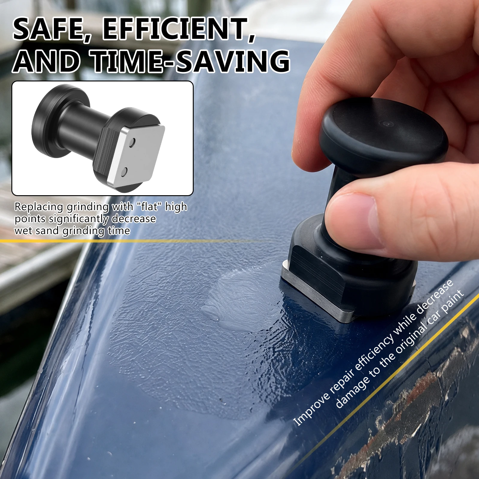 Tungsten Carbide Car Paint Denibbing Tool Scraper Automotive Paint Run Remover Sag Defect Shaver Block Body Shop Repair Tools
Tungsten Carbide Car Paint Denibbing Tool Scraper Automotive Paint Run Remover Sag Defect Shaver Block Body Shop Repair Tools
