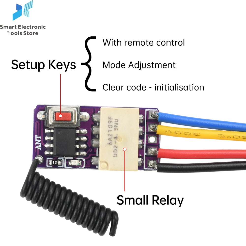 DC3.7-12V 433 МГц Ultra Micro Mini Jog кнопка сброса реле беспроводной пульт дистанционного управления модуль переключателя инчанг/блокировка/самоблокировка
DC3.7-12V 433 МГц Ultra Micro Mini Jog кнопка сброса реле беспроводной пульт дистанционного управления модуль переключателя инчанг/блокировка/самоблокировка