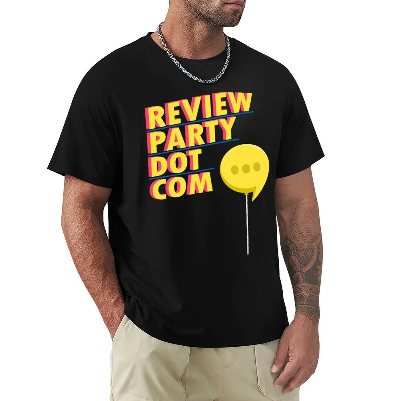 Review Party Dot Com Logo T-Shirt vintage anime shirt blanks shirts graphic tee Man t-shirt funny t shirts for men
Review Party Dot Com Logo T-Shirt vintage anime shirt blanks shirts graphic tee Man t-shirt funny t shirts for men