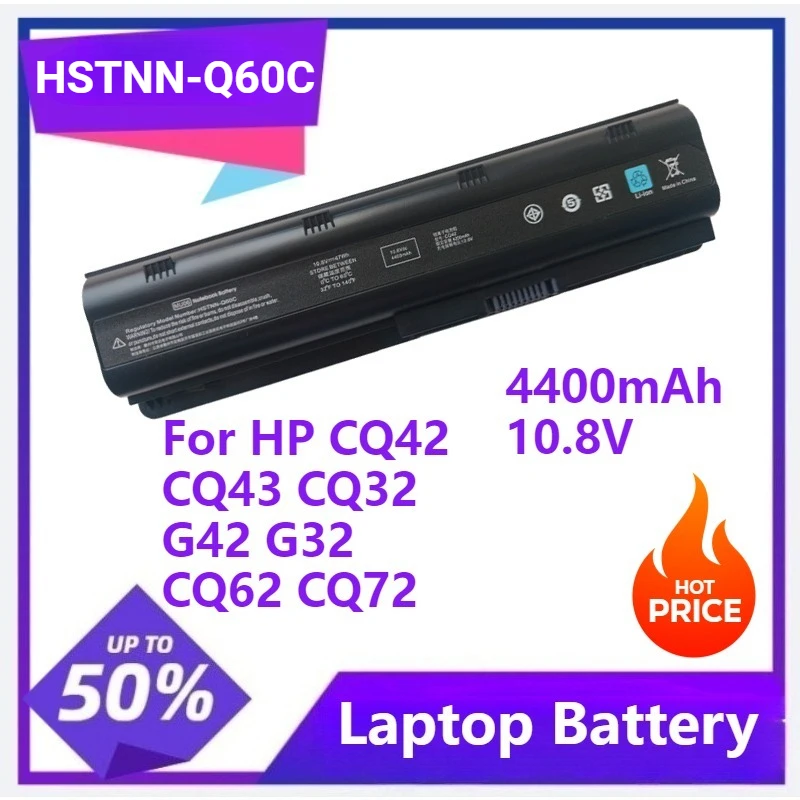 HSTNN-Q60C MU06 Laptop Battery for HP PresarioCQ32 CQ42 CQ43 CQ56 CQ57 CQ72 G32 G42 G56 G62 G72 Series for Pavilion G4 G6 G7 DM4
HSTNN-Q60C MU06 Laptop Battery for HP PresarioCQ32 CQ42 CQ43 CQ56 CQ57 CQ72 G32 G42 G56 G62 G72 Series for Pavilion G4 G6 G7 DM4