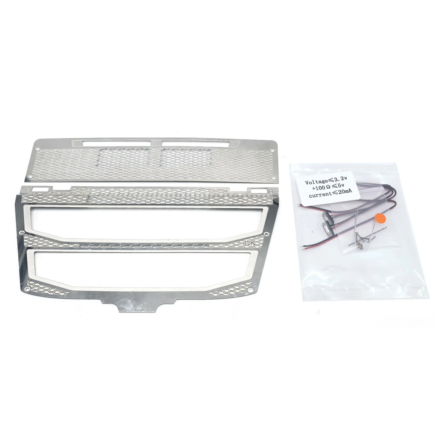 Металлический светоотражатель для капота с LED-подсветкой, запчасть для радиоуправляемых моделей TAMIYA 1/14, грузовиков FH16 56360 56362 56375, простая установка
Металлический светоотражатель для капота с LED-подсветкой, запчасть для радиоуправляемых моделей TAMIYA 1/14, грузовиков FH16 56360 56362 56375, простая установка