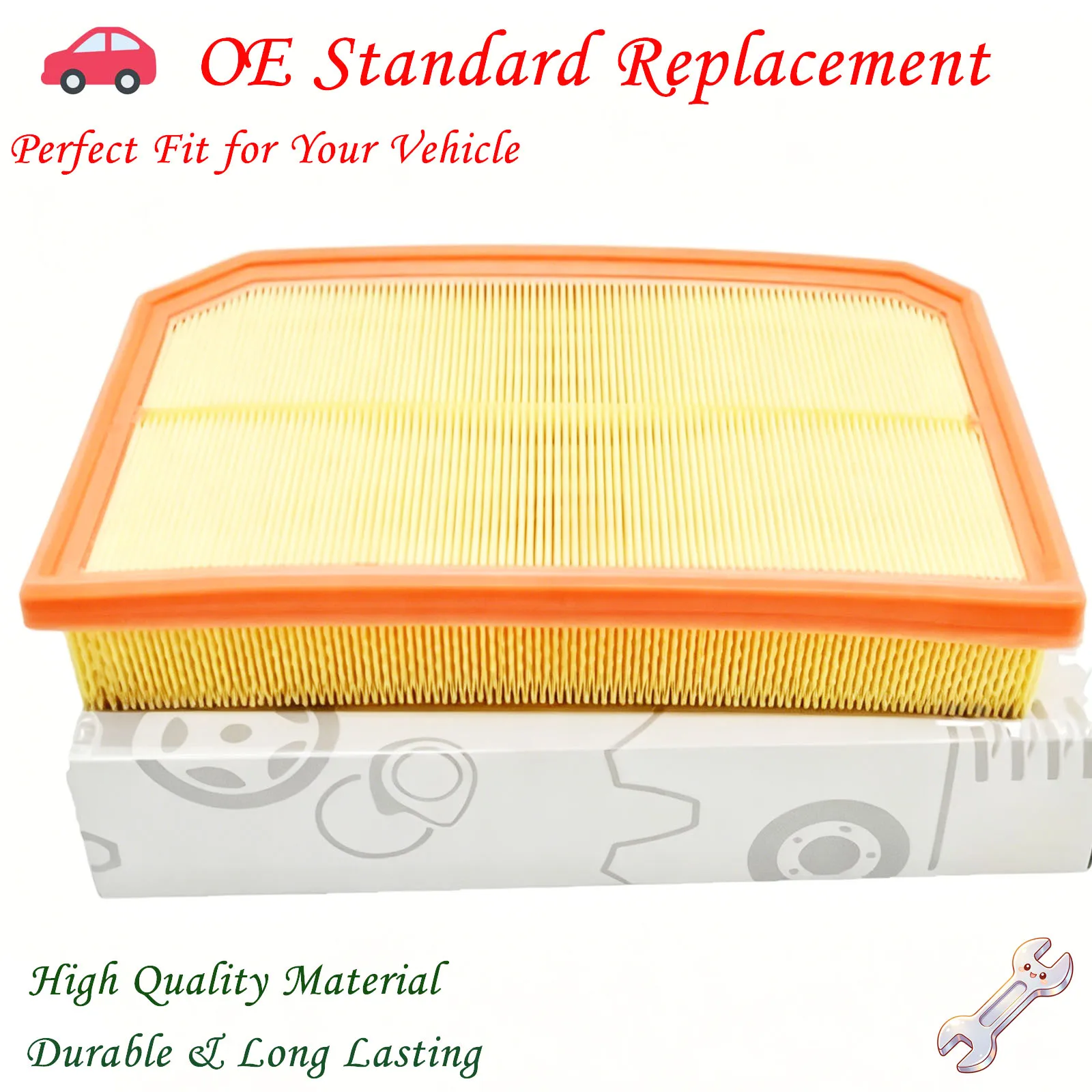 Genuine Air Filter For MERCEDES-BENZ A-CLASS W177 A220 A250 B-CLASS W247 CLA C118 CLA H247 GLA250 GLB X247 GLB250 A2600940300
Genuine Air Filter For MERCEDES-BENZ A-CLASS W177 A220 A250 B-CLASS W247 CLA C118 CLA H247 GLA250 GLB X247 GLB250 A2600940300