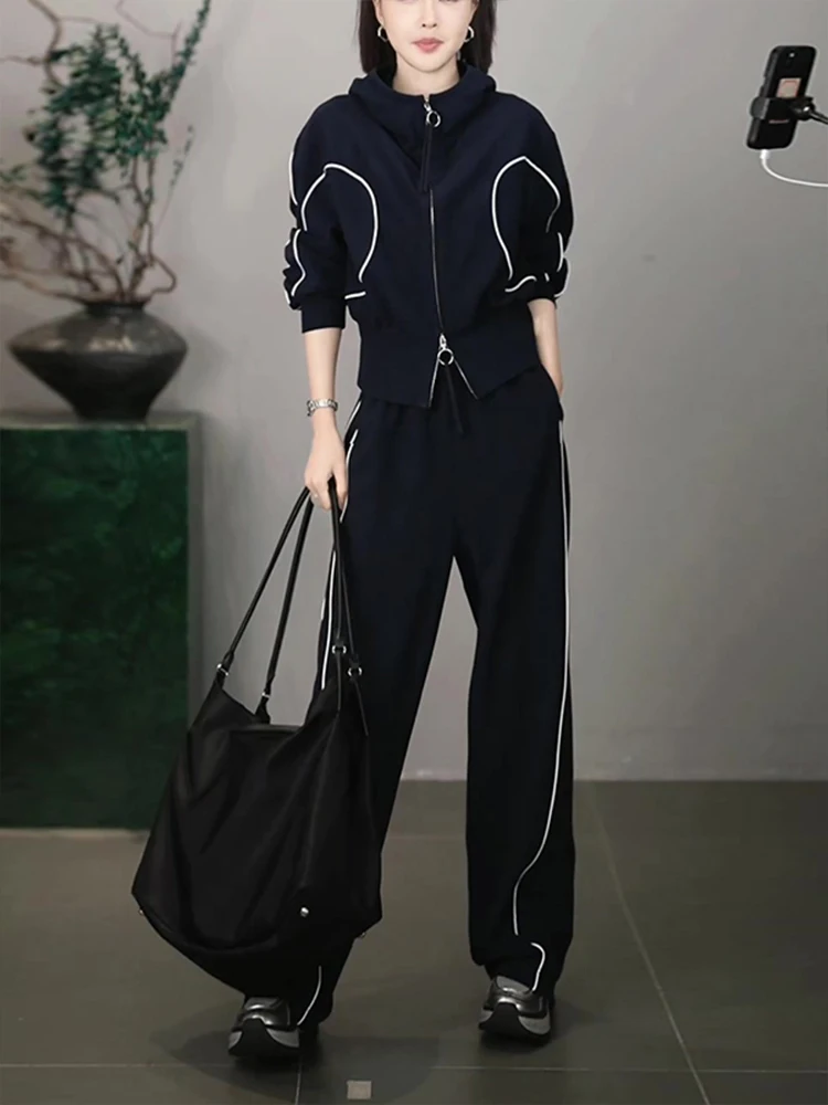 Fashionable Sportswear Set Women's Autumn 2025 New Arrival Casual Outfit Top And Wide Leg Pants Two Piece Set Age Defying
Fashionable Sportswear Set Women's Autumn 2025 New Arrival Casual Outfit Top And Wide Leg Pants Two Piece Set Age Defying