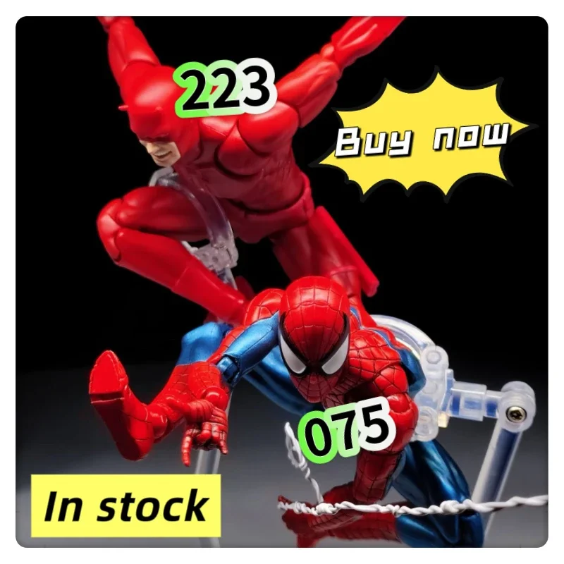 Новый Ct Toys Mafex 223 и Человек-Паук 075 Фигурка Комическая версия Фигурка Аниме Фигурка Статуя Модель Коллекция Подарки Игрушка
Новый Ct Toys Mafex 223 и Человек-Паук 075 Фигурка Комическая версия Фигурка Аниме Фигурка Статуя Модель Коллекция Подарки Игрушка