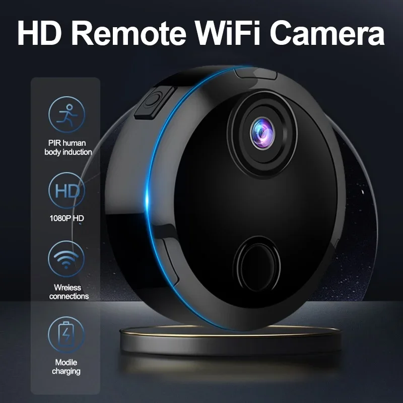 Mini IP Camera Wireless HD 1080P Camera Night Vision Smart Home Security Surveillance Webcam Wifi Remote With Motion Detection
Mini IP Camera Wireless HD 1080P Camera Night Vision Smart Home Security Surveillance Webcam Wifi Remote With Motion Detection