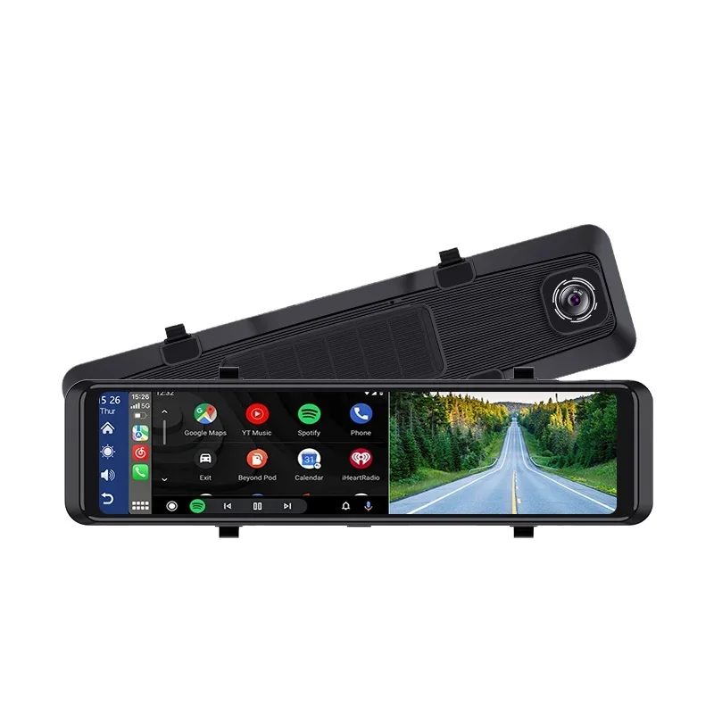 11,26-дюймовый Android автоматический и беспроводной Carplay 4K + 1080P запись зеркала заднего вида видеорегистратор WiFi BT G-сенсор видеорегистратор
11,26-дюймовый Android автоматический и беспроводной Carplay 4K + 1080P запись зеркала заднего вида видеорегистратор WiFi BT G-сенсор видеорегистратор