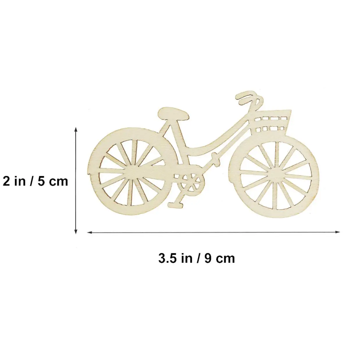 10 Pcs Earthy Wooden Bicycle Christmas Decorations Bike for Laser Cutting Dowels Hardwood Office Cake
10 Pcs Earthy Wooden Bicycle Christmas Decorations Bike for Laser Cutting Dowels Hardwood Office Cake