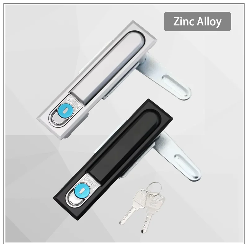 Zinc Alloy Black Flat Lock Distribution Box Industrial Automation Switchgear Equipment Electrical Box Anti-Theft Lock
Zinc Alloy Black Flat Lock Distribution Box Industrial Automation Switchgear Equipment Electrical Box Anti-Theft Lock