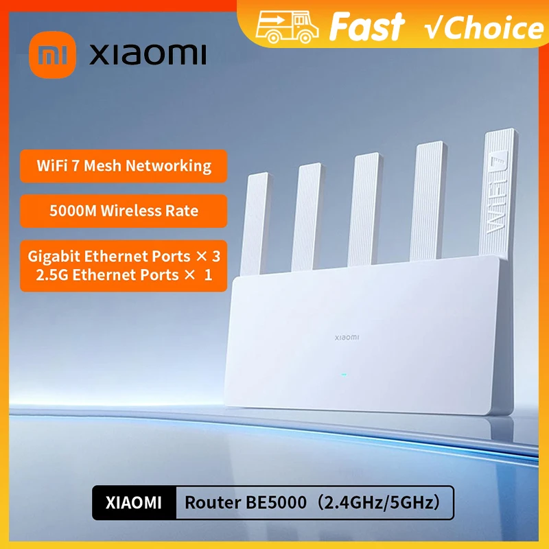 НОВЫЙ роутер XIAOMI BE5000 Wi-Fi 7, двухдиапазонный 2,4/5 ГГц, Mesh, высокоскоростной сетевой порт 2,5 Гбит/с, усилитель сигнала OFDMA, Mi Home
НОВЫЙ роутер XIAOMI BE5000 Wi-Fi 7, двухдиапазонный 2,4/5 ГГц, Mesh, высокоскоростной сетевой порт 2,5 Гбит/с, усилитель сигнала OFDMA, Mi Home
