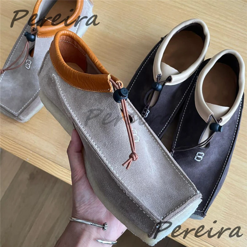 Замшевая повседневная обувь с квадратным носком в стиле ретро для мужчин, модная мужская обувь на толстой подошве, увеличивающая рост, удобные лоферы в британском стиле
Замшевая повседневная обувь с квадратным носком в стиле ретро для мужчин, модная мужская обувь на толстой подошве, увеличивающая рост, удобные лоферы в британском стиле