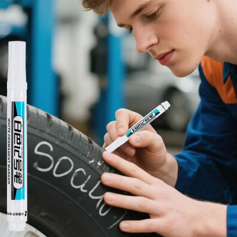 Waterproof White Marker Quick-Drying White Paint Pen Washing Art Painting Graffiti Pens Multipurpose Automotive Marking Pencil
Waterproof White Marker Quick-Drying White Paint Pen Washing Art Painting Graffiti Pens Multipurpose Automotive Marking Pencil