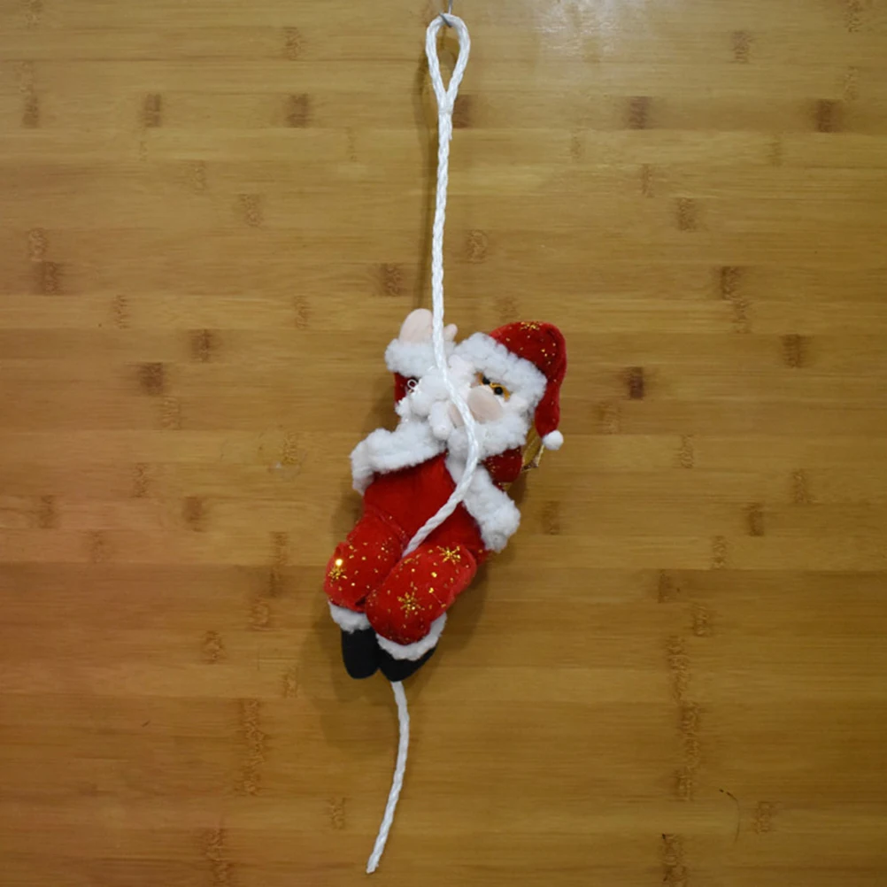 Climbing Santa Claus nament Christmas Tree Hanging Decoration Xmas Party Home Decor Cloth Material Use
Climbing Santa Claus nament Christmas Tree Hanging Decoration Xmas Party Home Decor Cloth Material Use