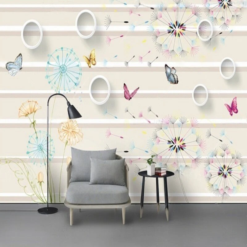 Современные романтические настенные обои на заказ, одуванчик, дизайн бабочки для телевизора, дивана, фон для гостиной, спальни, домашний декор, настенное искусство
Современные романтические настенные обои на заказ, одуванчик, дизайн бабочки для телевизора, дивана, фон для гостиной, спальни, домашний декор, настенное искусство