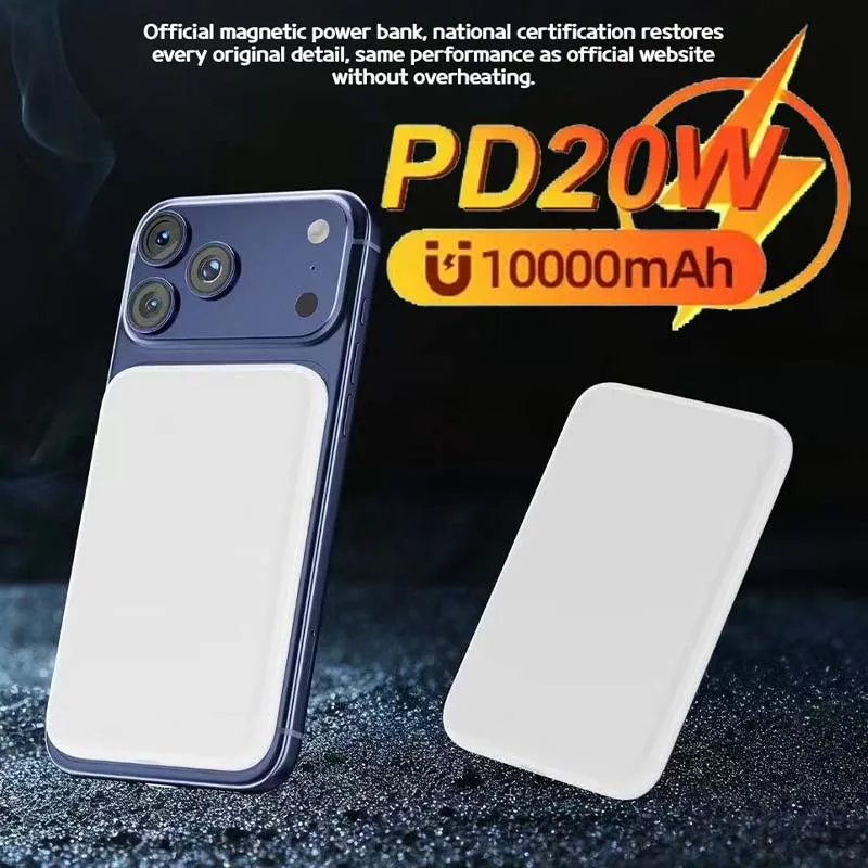 For Magsafes Powerbank Magnetic Wireless Portable Charger External Battery Fast Charging For iPhone 17 Air
For Magsafes Powerbank Magnetic Wireless Portable Charger External Battery Fast Charging For iPhone 17 Air
