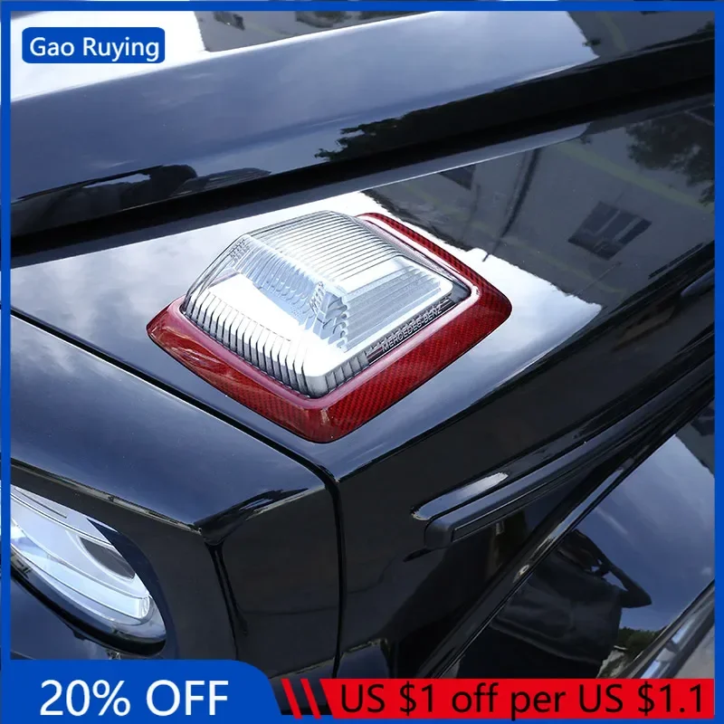 Gao Ruying For Mercedes Benz G Class W463 19-25 Real Carbon Fiber Car Engine Turn Signal Lights Frame Cover Trim Car Accessories
Gao Ruying For Mercedes Benz G Class W463 19-25 Real Carbon Fiber Car Engine Turn Signal Lights Frame Cover Trim Car Accessories