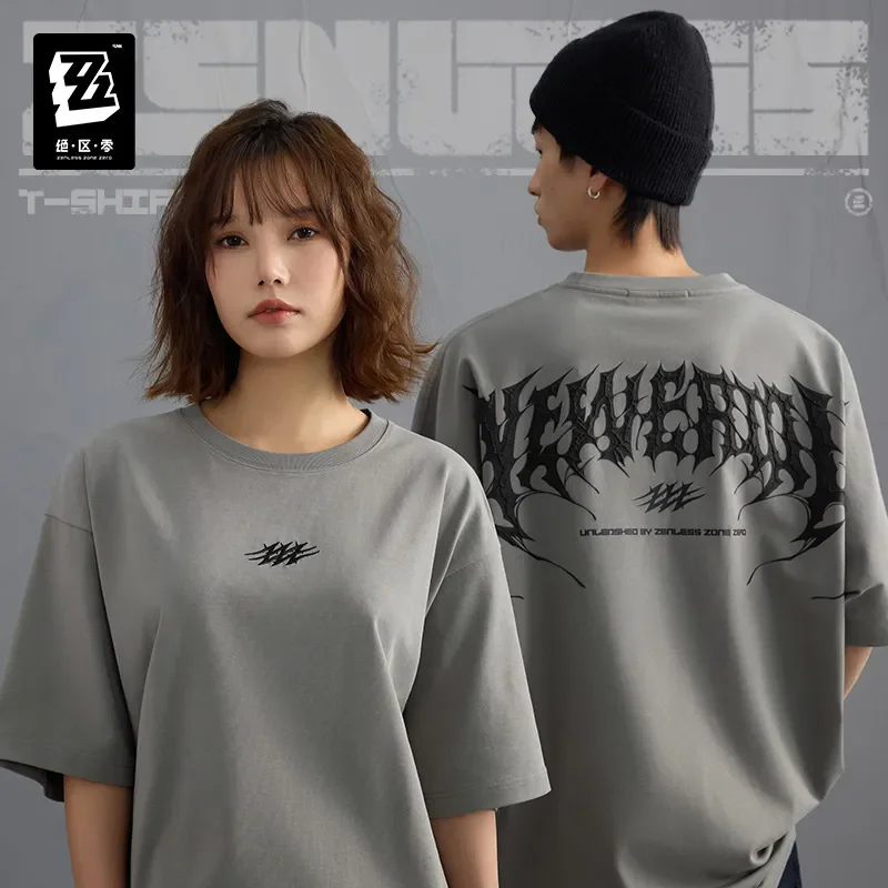 miHoYo Official Zenless Zone Zero STUDIO 2025SS Series Cotton short sleeves Casual T-shirt Cosplay Tops Clothing Halloween Gifts
miHoYo Official Zenless Zone Zero STUDIO 2025SS Series Cotton short sleeves Casual T-shirt Cosplay Tops Clothing Halloween Gifts