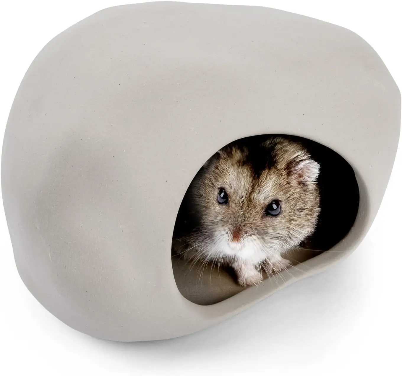 Ceramic Hamster Hideout: Cozy Cave for Dwarf Hamsters, Mice, Gerbils & Similar Small Pets
Ceramic Hamster Hideout: Cozy Cave for Dwarf Hamsters, Mice, Gerbils & Similar Small Pets