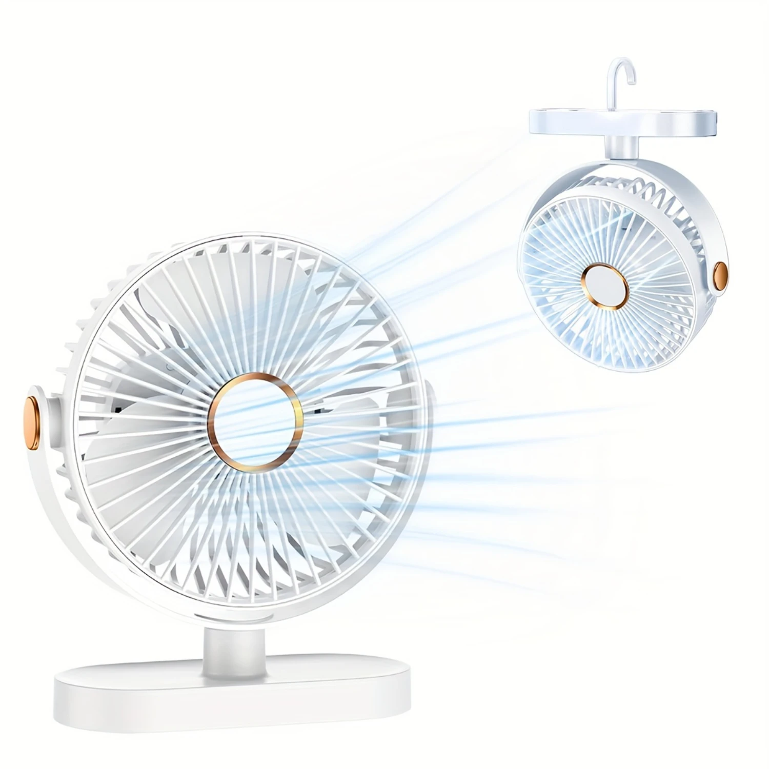 Usb table fan, personal quiet 5 speeds desktop portable fan, mini battery fan, 720° rotation adjustable desk fan, outdoor campi
Usb table fan, personal quiet 5 speeds desktop portable fan, mini battery fan, 720° rotation adjustable desk fan, outdoor campi