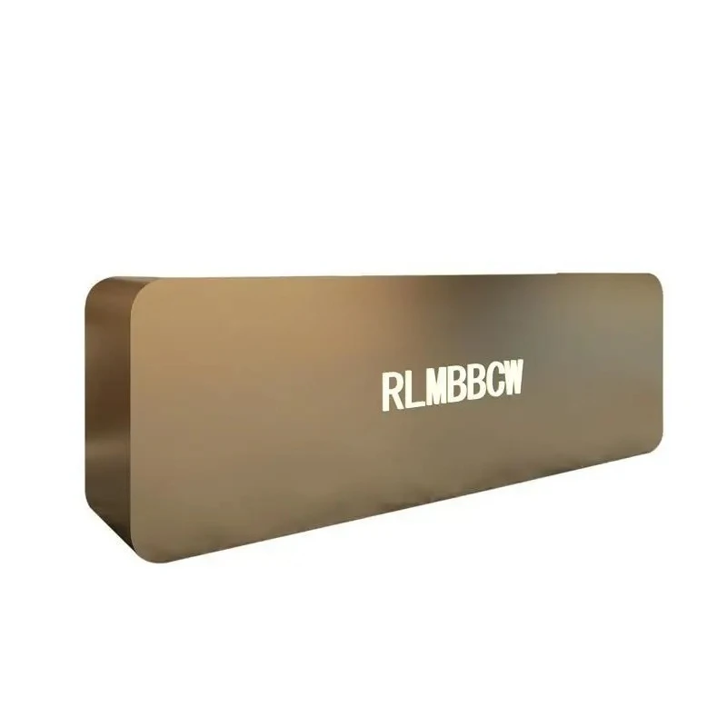 Simple modern stainless steel bar counter beauty salon clothing store checkout page dance room company reception counter
Simple modern stainless steel bar counter beauty salon clothing store checkout page dance room company reception counter