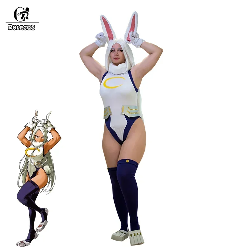 ROLECOS MHA Косплей Костюм Кролик Герой Мирко Сексуальный Комбинезон BNHA Банни Девушка Косплей Комбинезон Костюм
ROLECOS MHA Косплей Костюм Кролик Герой Мирко Сексуальный Комбинезон BNHA Банни Девушка Косплей Комбинезон Костюм