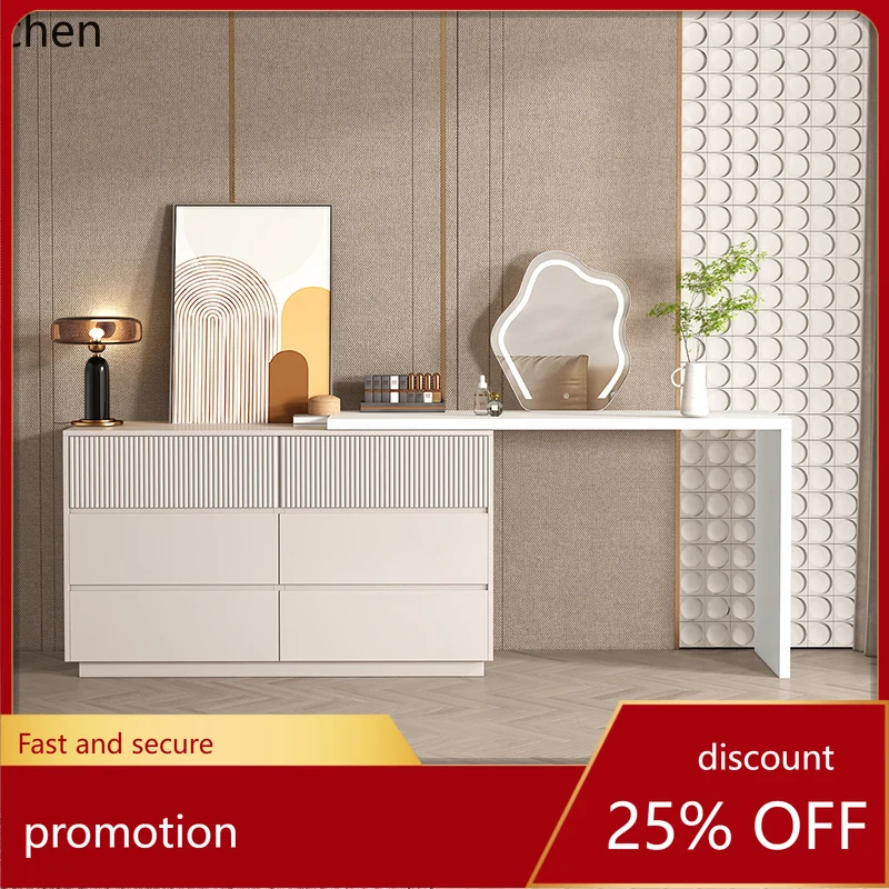 HT cream wind chest cabinet, dressing table, integrated bedroom telescopic corner dresser, bedside storage cabinet
HT cream wind chest cabinet, dressing table, integrated bedroom telescopic corner dresser, bedside storage cabinet