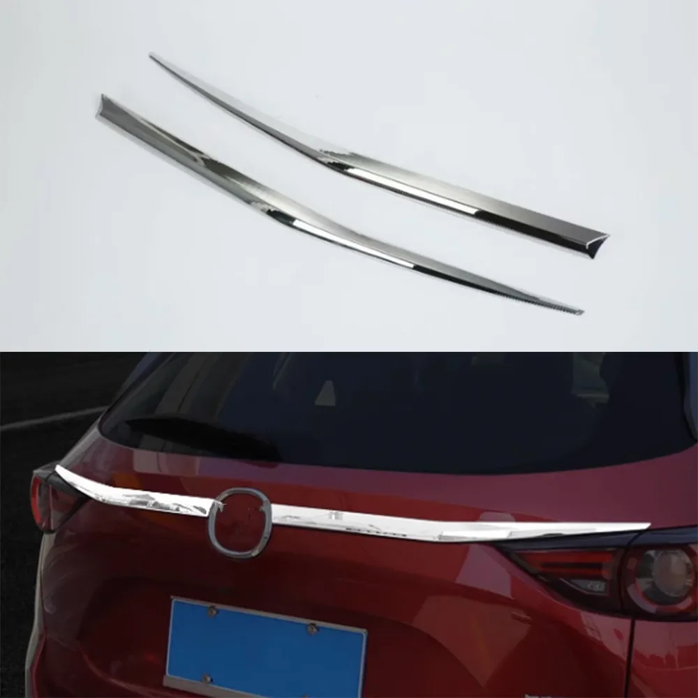 Car Rear Trunk Logo Side Decoration Strips Trim For Mazda CX-5 CX5 2017-2020 Chrome ABS Styling Accessories 2pcs
Car Rear Trunk Logo Side Decoration Strips Trim For Mazda CX-5 CX5 2017-2020 Chrome ABS Styling Accessories 2pcs