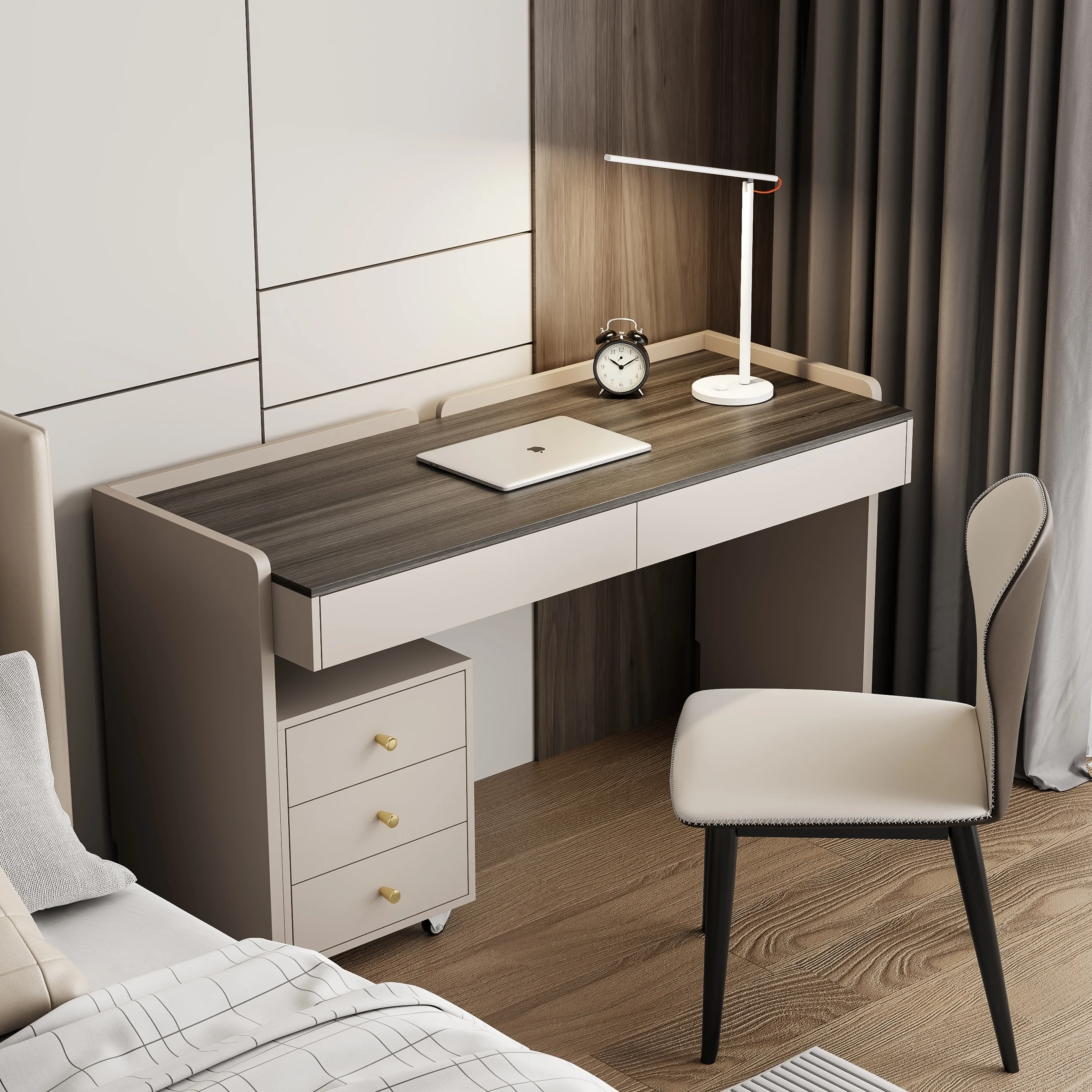 Italian minimalist desk light luxury modern dresser bedroom home solid wood study small apartment rock slab computer desk
Italian minimalist desk light luxury modern dresser bedroom home solid wood study small apartment rock slab computer desk