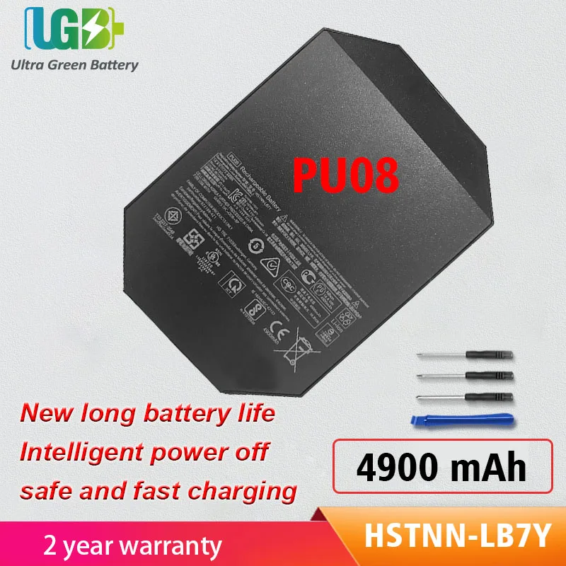 UGB New PU08 HSTNN-LB7Y Battery For HP Z VR BACKPACK G1 Backpack G1 Workstation HSTNN-IB7X TPN-Q186 4900mAh 73.44Wh 14.4V
UGB New PU08 HSTNN-LB7Y Battery For HP Z VR BACKPACK G1 Backpack G1 Workstation HSTNN-IB7X TPN-Q186 4900mAh 73.44Wh 14.4V