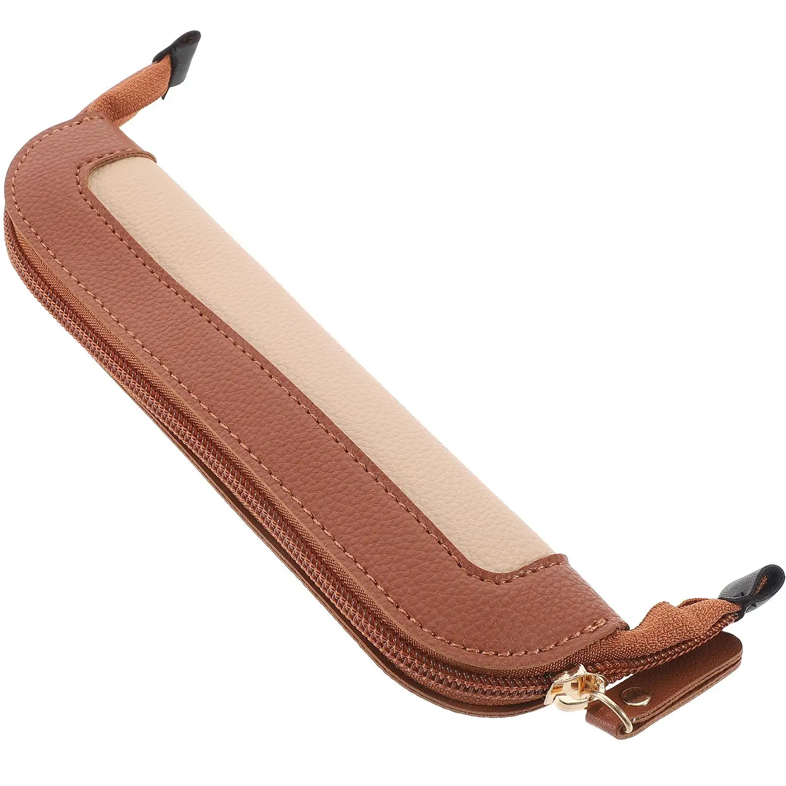 Pencil Case Brown Daily Storage Multi-function Pen Storage Portable Pencil Bag Zipper Holder Travel Purse Brush Bag Stationery
Pencil Case Brown Daily Storage Multi-function Pen Storage Portable Pencil Bag Zipper Holder Travel Purse Brush Bag Stationery