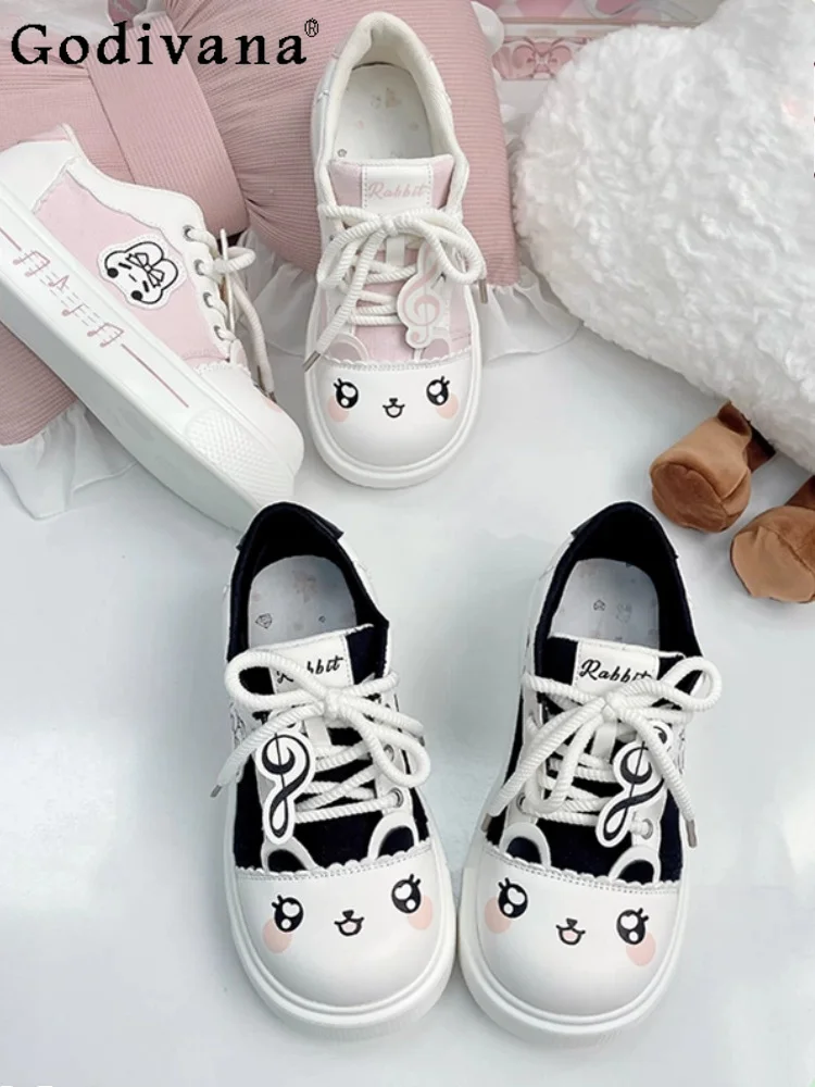 Original Cute Girls Cartoon Printed Canvas Shoes Spring Summer New Japanese Students Casual Versatile Canvas Shoes Y2k Pumps Lo
Original Cute Girls Cartoon Printed Canvas Shoes Spring Summer New Japanese Students Casual Versatile Canvas Shoes Y2k Pumps Lo