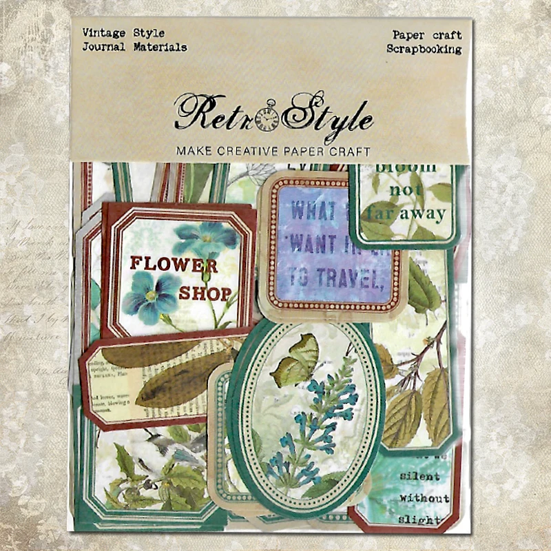 Panalisacraft 50pcs Vintage Stickers Die Cuts Sticker Collection Kit for Scrapbooking Planner/Card Making/Journaling Project
Panalisacraft 50pcs Vintage Stickers Die Cuts Sticker Collection Kit for Scrapbooking Planner/Card Making/Journaling Project