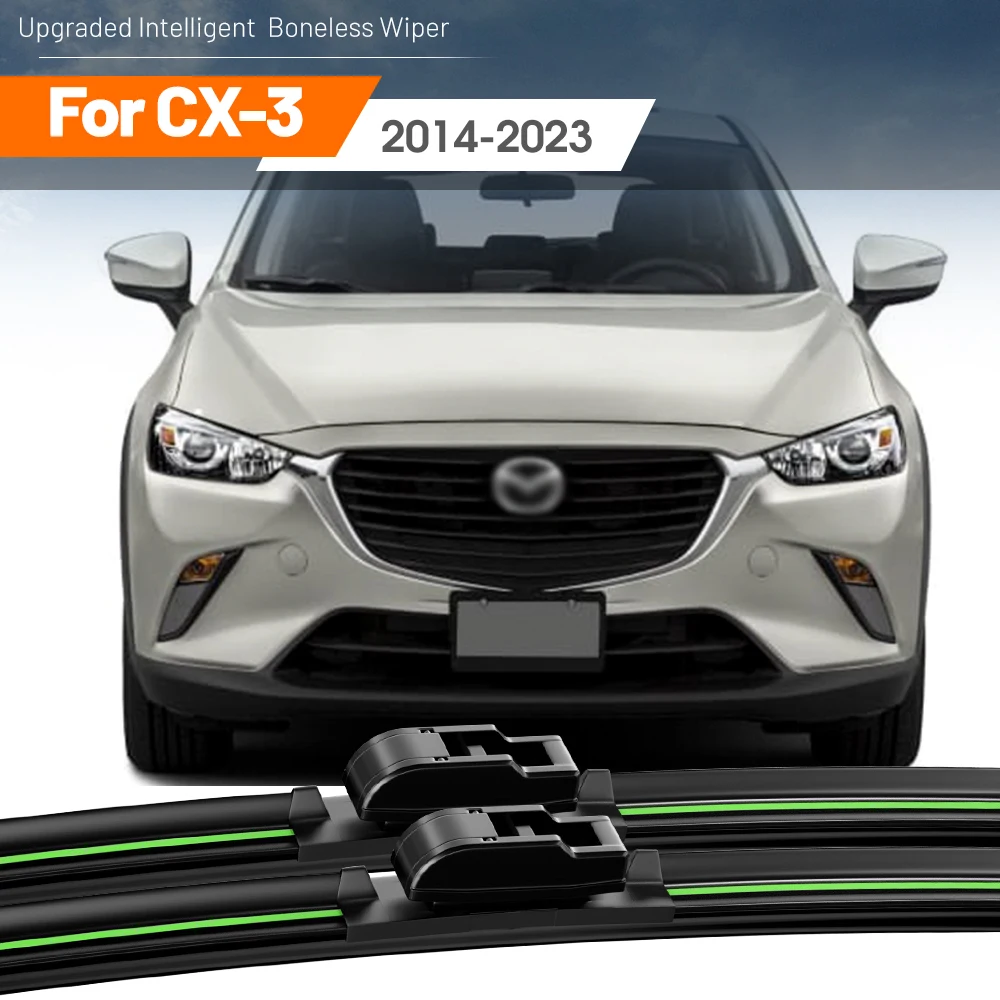 2 шт. для Mazda CX-3 CX3 CX 3 2014-2023 щетки стеклоочистителя переднего стекла 2015 2017 2018 2019 2020 2021 аксессуары для окон ветрового стекла
2 шт. для Mazda CX-3 CX3 CX 3 2014-2023 щетки стеклоочистителя переднего стекла 2015 2017 2018 2019 2020 2021 аксессуары для окон ветрового стекла