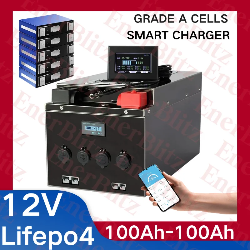 Аккумулятор EB Lifepo4 12 В, 200 Ач, 100 Ач, 300 Ач, 400 Ач, 500 Ач, 600 Ач, 800 Ач, 1000 Ач для внедорожного бытового электропитания, офисного ИБП, лодки на автофургоне
Аккумулятор EB Lifepo4 12 В, 200 Ач, 100 Ач, 300 Ач, 400 Ач, 500 Ач, 600 Ач, 800 Ач, 1000 Ач для внедорожного бытового электропитания, офисного ИБП, лодки на автофургоне