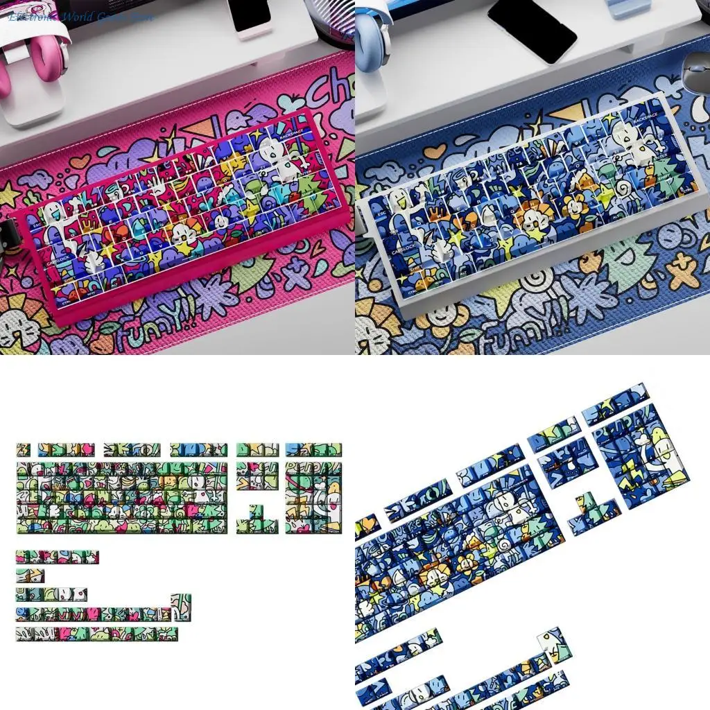 A3PD Graffiti Art Themed Mechanical Keyboard Keycaps PBT Backlits 74/140Key Original
A3PD Graffiti Art Themed Mechanical Keyboard Keycaps PBT Backlits 74/140Key Original