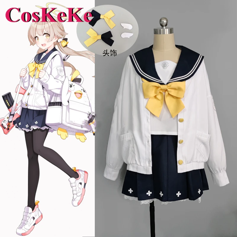 CosKeKe Ajitani Hifumi Косплей Костюм Игра Синий Архив Sweet Lovely Sailor Uniform Полный комплект Женская одежда для ролевых игр в стиле аниме
CosKeKe Ajitani Hifumi Косплей Костюм Игра Синий Архив Sweet Lovely Sailor Uniform Полный комплект Женская одежда для ролевых игр в стиле аниме