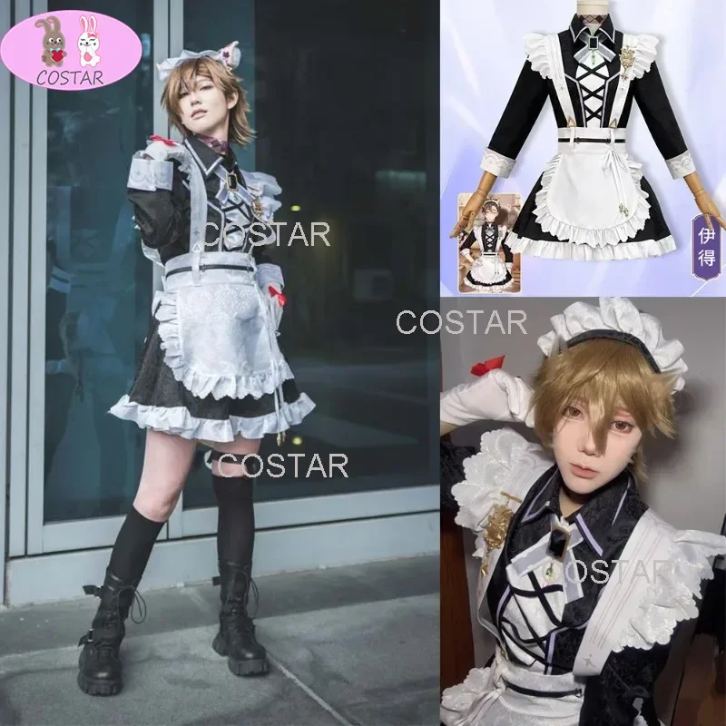 Nu: Carnival Eiden Sweet Heartbeat Maid Cosplay Costume Dress Game Suit Lovely Uniform Halloween Party Role Play Outfit
Nu: Carnival Eiden Sweet Heartbeat Maid Cosplay Costume Dress Game Suit Lovely Uniform Halloween Party Role Play Outfit
