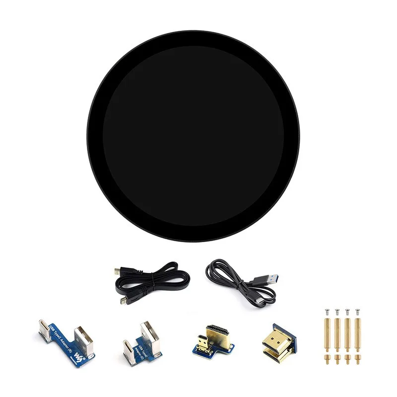 5-Inch HDMI round Capacitor Touch Screen 1080 X1080 Resolution Full Fit Ten-Point Touch
5-Inch HDMI round Capacitor Touch Screen 1080 X1080 Resolution Full Fit Ten-Point Touch
