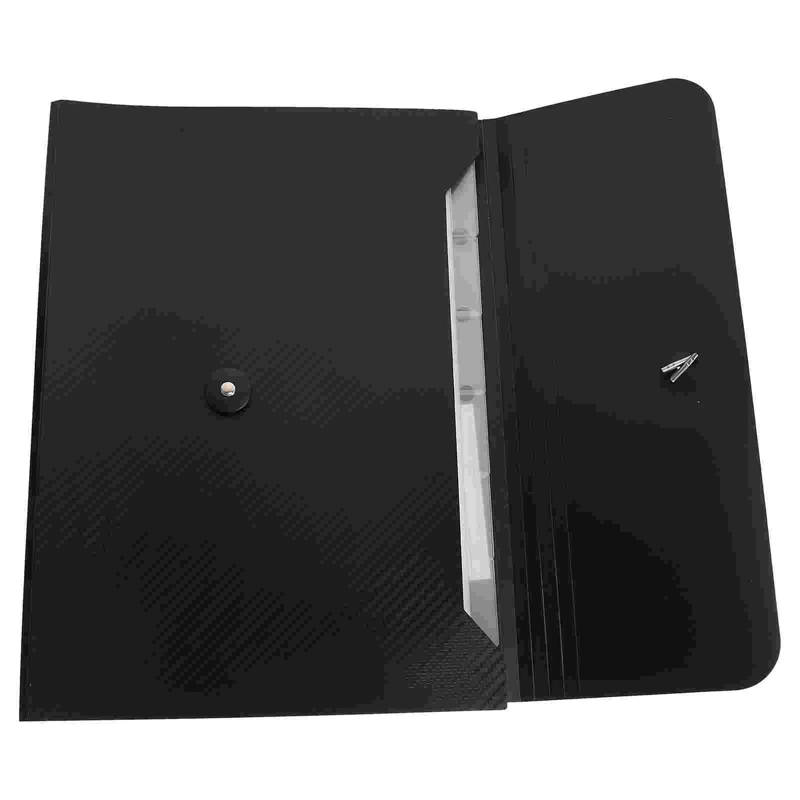 Folders Extension Bag File Organizer Receipt Pocket School Supply Black Paper Bill
Folders Extension Bag File Organizer Receipt Pocket School Supply Black Paper Bill