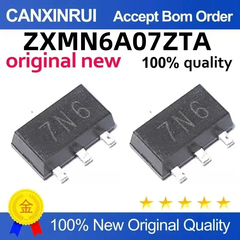 (5-100 pieces)New ZXMN6A07ZTA SOT-89 silk screen 7N6 field-effect transistor spot chip
(5-100 pieces)New ZXMN6A07ZTA SOT-89 silk screen 7N6 field-effect transistor spot chip