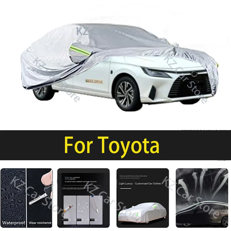 For Toyota corolla fit Outdoor Protection Full Car Covers Snow Cover Sunshade Waterproof Dustproof Exterior Car cover Protection
For Toyota corolla fit Outdoor Protection Full Car Covers Snow Cover Sunshade Waterproof Dustproof Exterior Car cover Protection