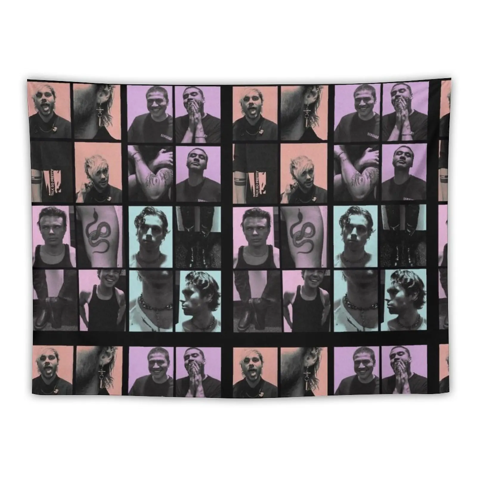 New 5 sos Photobooth picture Tapestry Decor Home Decoration For Bedroom Hanging Wall Tapestry Wall Hanging Decor
New 5 sos Photobooth picture Tapestry Decor Home Decoration For Bedroom Hanging Wall Tapestry Wall Hanging Decor