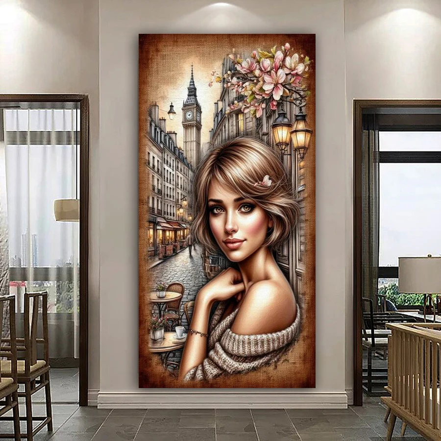 Bell Tower Pedestrian Street Woman Large Size Diy Diamond Arts Painting Kits Full Square Round Drill Mosaic Embroidery Picture
Bell Tower Pedestrian Street Woman Large Size Diy Diamond Arts Painting Kits Full Square Round Drill Mosaic Embroidery Picture