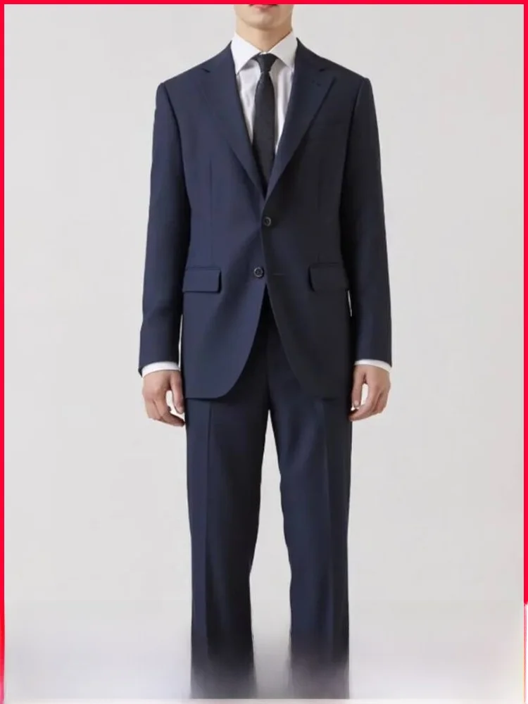 Z Series 50S Men's Busin Casual Woolen Suit Pants Set Initial earing Wool f Linen Autumn Winter Faion Ci Sle
Z Series 50S Men's Busin Casual Woolen Suit Pants Set Initial earing Wool f Linen Autumn Winter Faion Ci Sle
