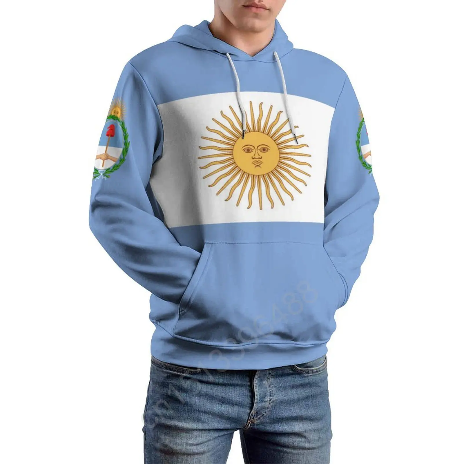 Argentina Country Flag 3D Hoodie Polyester Cool Men Women Harajuku Sweatshirt Unisex Casual Pullover Hoodies Custom Name
Argentina Country Flag 3D Hoodie Polyester Cool Men Women Harajuku Sweatshirt Unisex Casual Pullover Hoodies Custom Name