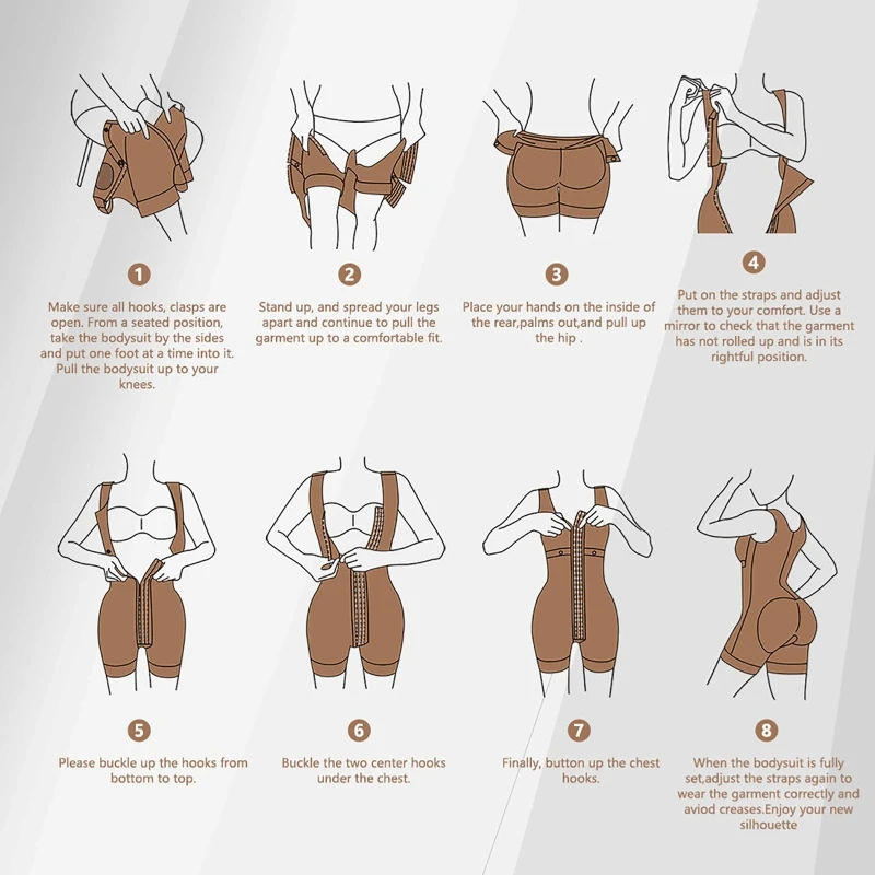 Shapewear for Women Tummy Control Shorts With Brooches Busts Bodysuit Shaping
Shapewear for Women Tummy Control Shorts With Brooches Busts Bodysuit Shaping