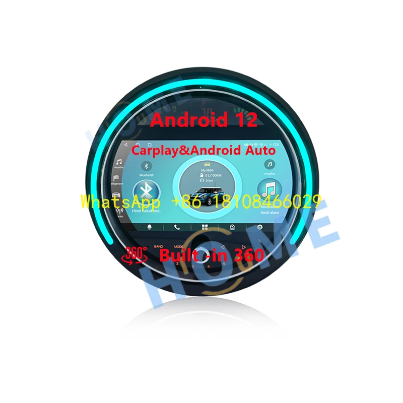 Android12 Snapdragon Car DVD Radio Player GPS Navigation Multimedia Video Stereo for Mini R54 R55 R56 2014-2017 Carplay Auto
Android12 Snapdragon Car DVD Radio Player GPS Navigation Multimedia Video Stereo for Mini R54 R55 R56 2014-2017 Carplay Auto
