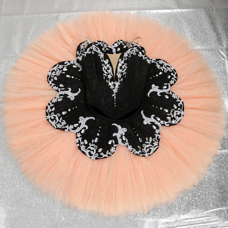 High Quality black Peach Professional Tutu ballet sleeping Beauty YAGP Competition Costumes women Pancake Tutu classical JN0337
High Quality black Peach Professional Tutu ballet sleeping Beauty YAGP Competition Costumes women Pancake Tutu classical JN0337